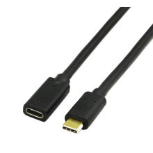 Factory Selling Directly 3A 10Gb/s USB 3.1 Type C Male to Female Fast Charging Cable
